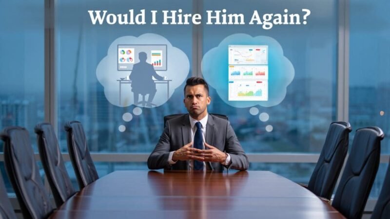 Forget “Would You Hire Them Again.” The Real Test Now Is Whether You’d Replace Them With an Agent.