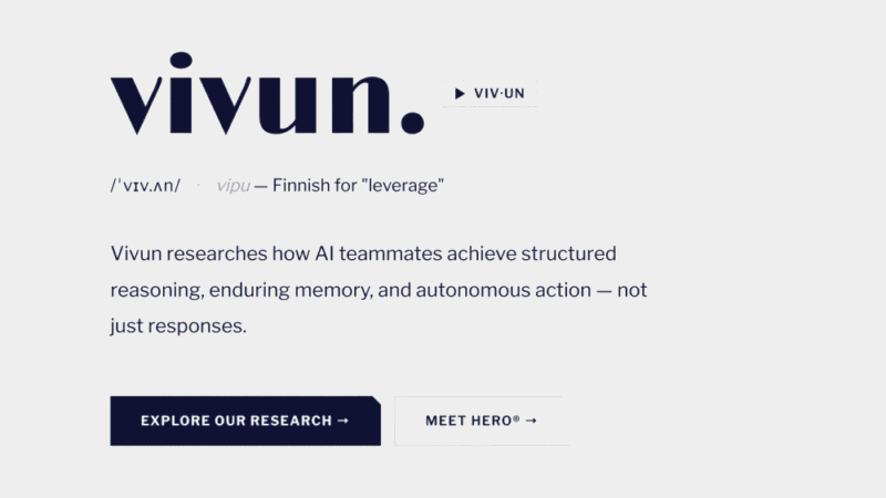 Vivun’s Single AI Teammate Beats 20 AI Sales Agents at SaaStr AI